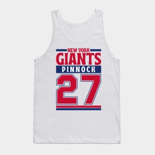 New York Giants Pinnock 27 Edition 3 Tank Top